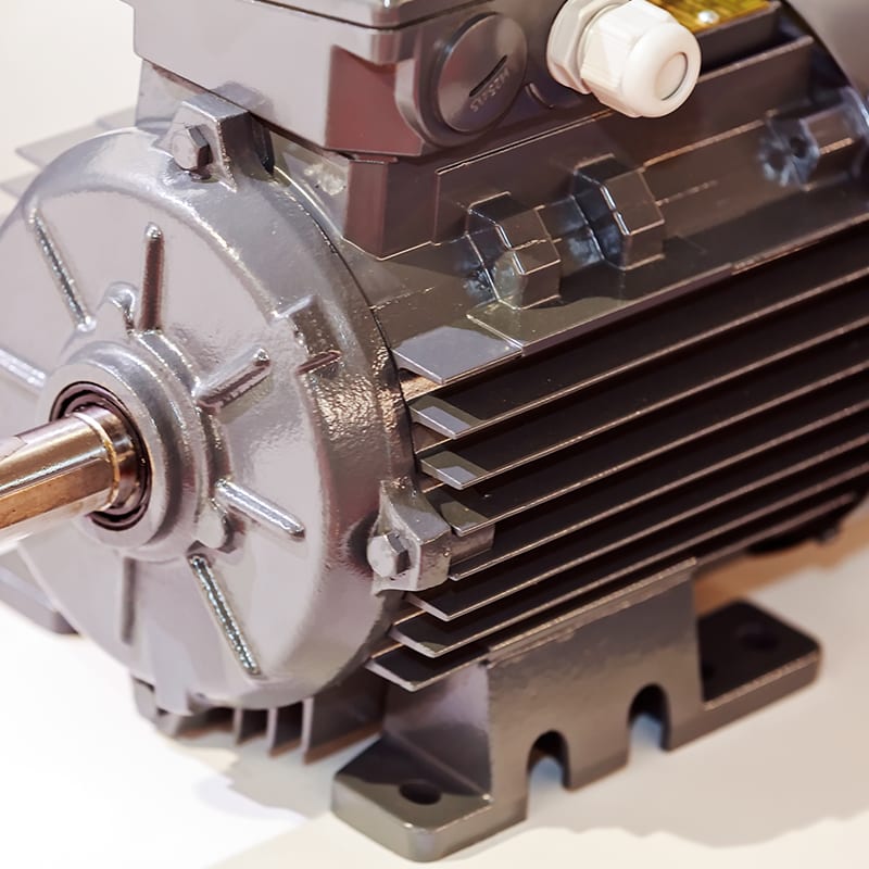 Large and powerful electric motor Large and powerful electric motor